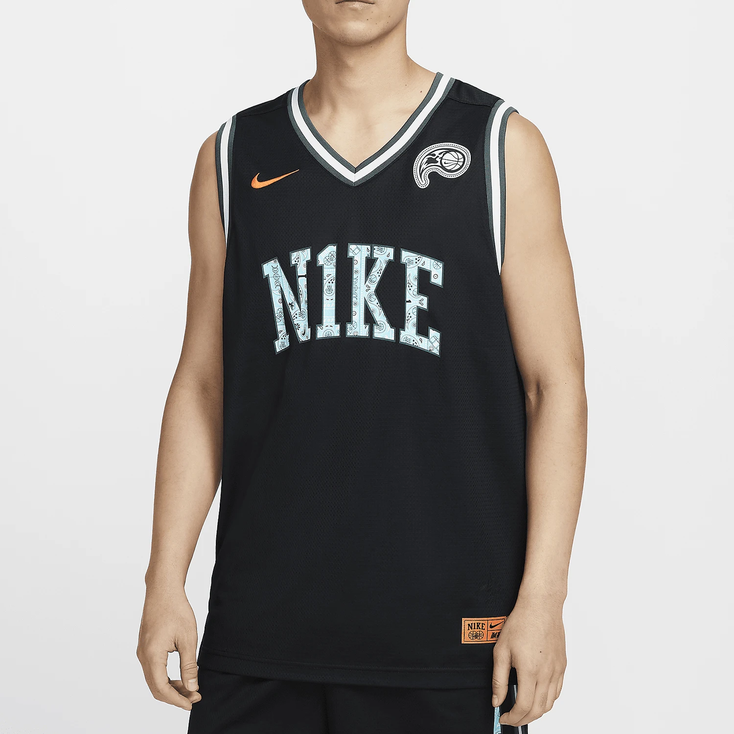 

Nike Official Basketball Series Dri-FIT Men's Sleeveless Basketball Jersey HF6136-010