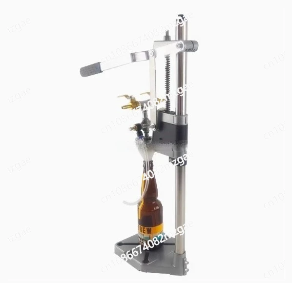 Beer Filling Machine Isobaric Filling Machine Manual Carbonated Beverage Filler Cola Soda Sparkling Water Packaging
