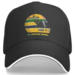 Ayrton Senna 1988 Helmet Baseball Caps Merch Stylish Sun Cap For Men Women Golf Headewear