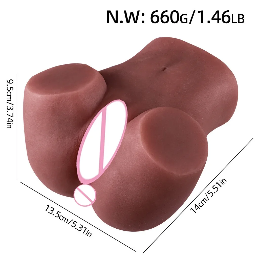 Male Masturbator Artificial Sex Ass Vagina Pocket Pussy Sex Doll Lifelike Women Butt Vaginal Love Doll for Men Masturbation