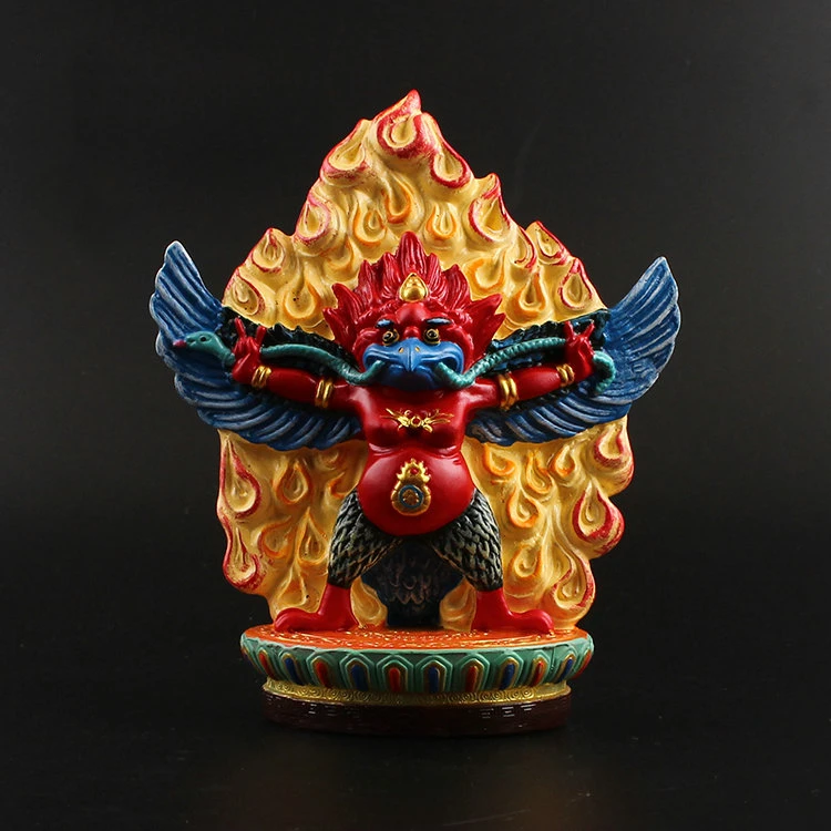 

Dapeng Golden Winged Bird Dharma Protector, смола, цветное украшение, Dapeng Bird, Eagle King Dharma Protector Bodhisattva