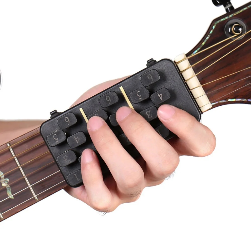 Beginner Practice Tool Guitar Chord Trainer Helper Guitar Auxiliary Chord Learning System Tool Guitar Chord Trainer