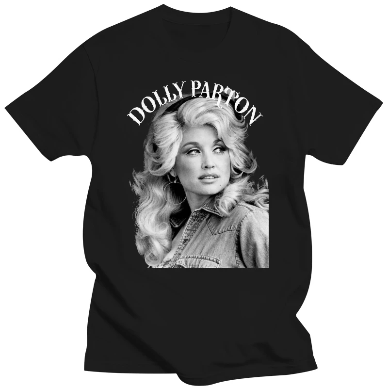 NEW DOLLY PARTON POTRAIT PHOTO CLASSIC BLACK T-SHIRT USA SIZE S-XXXL ZM1