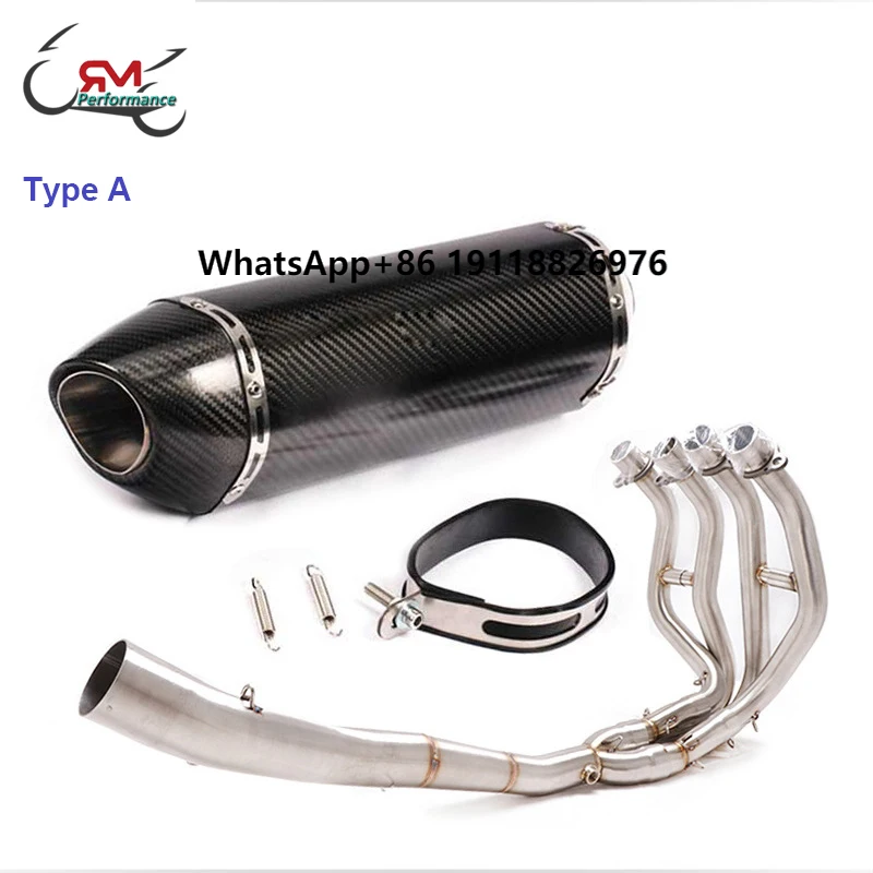 

Full System Exhaust Escape Modified Front Pipe Muffler Motorcycle Exhaust for Kawasaki Ninja ZX-25R ZX25R 2020 2021