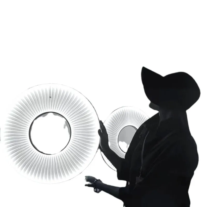 Nordic villa floor lamp, bedroom, living room, sofa, creative homestay exhibition hall, model room vertical lamp