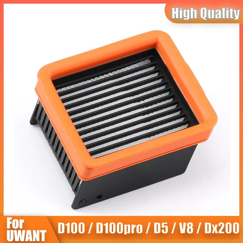 

Hepa Filter for Uwant D100 / D100pro / D5 / V8 / Dx200 Vacuum Cleaner Replacement Spare Part Accessories