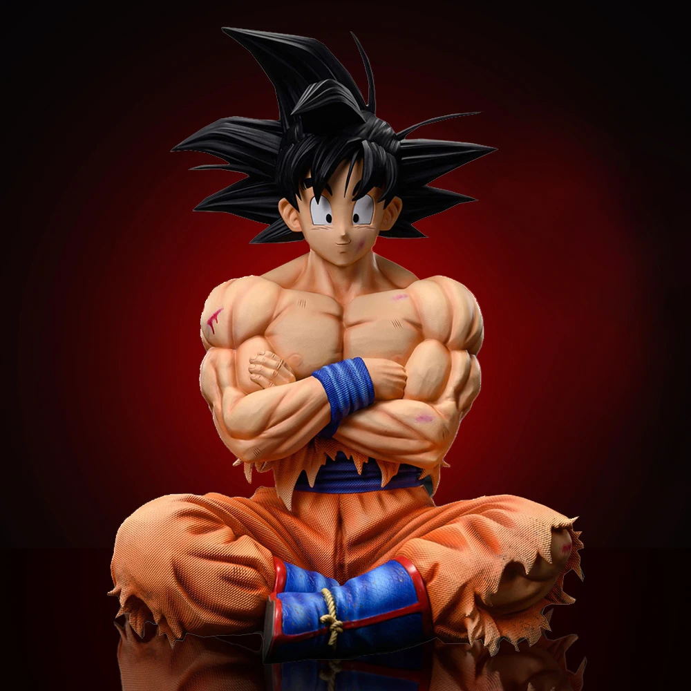 18cm Dragon Ball Figure Goku in cultivation Pvc Goku Action Figures Collection Model Toys Gifts