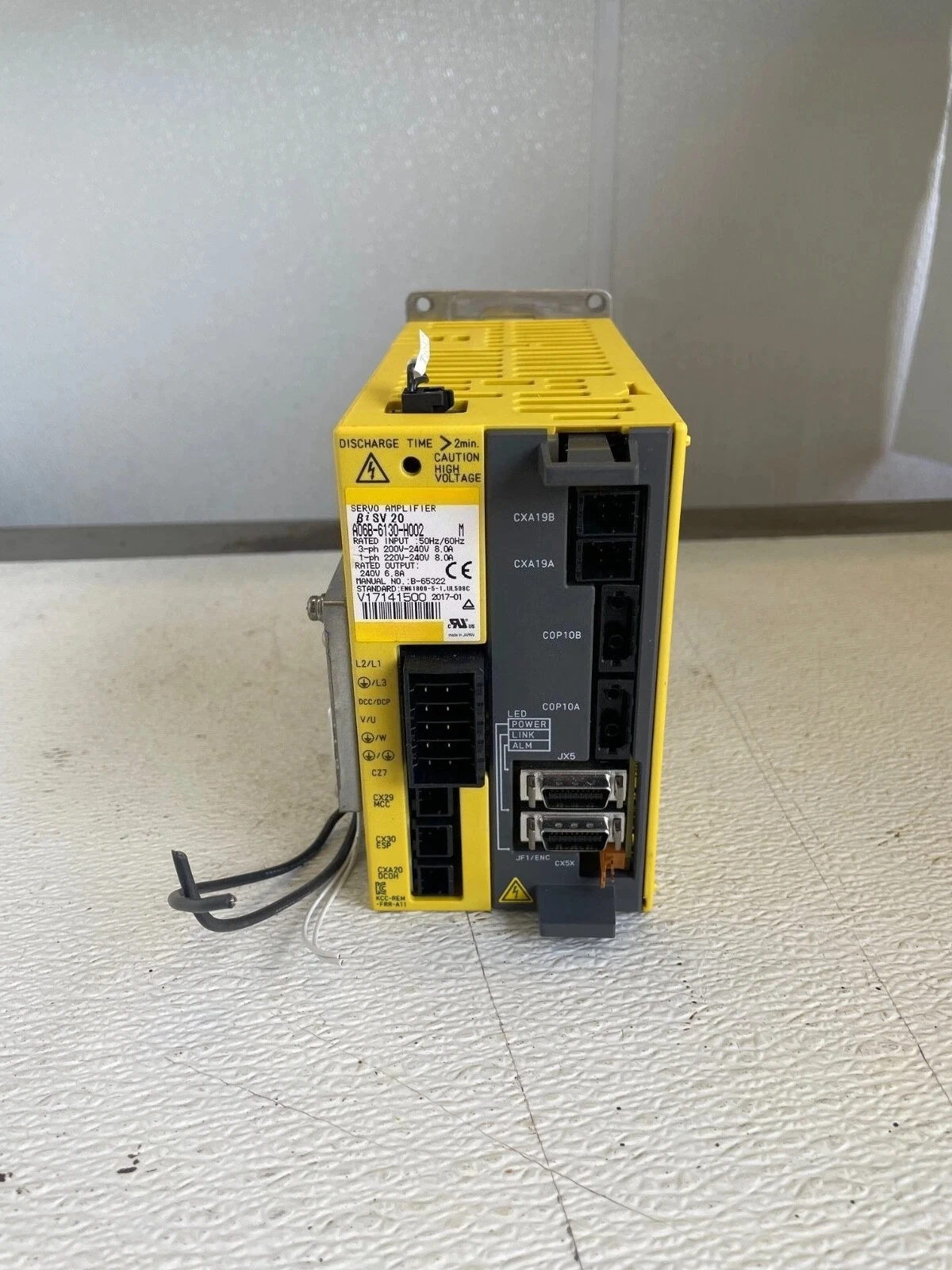 

A06B-6130-H002 Для FANUC A06B-6130-H002 Б/У сервопривод-усилитель