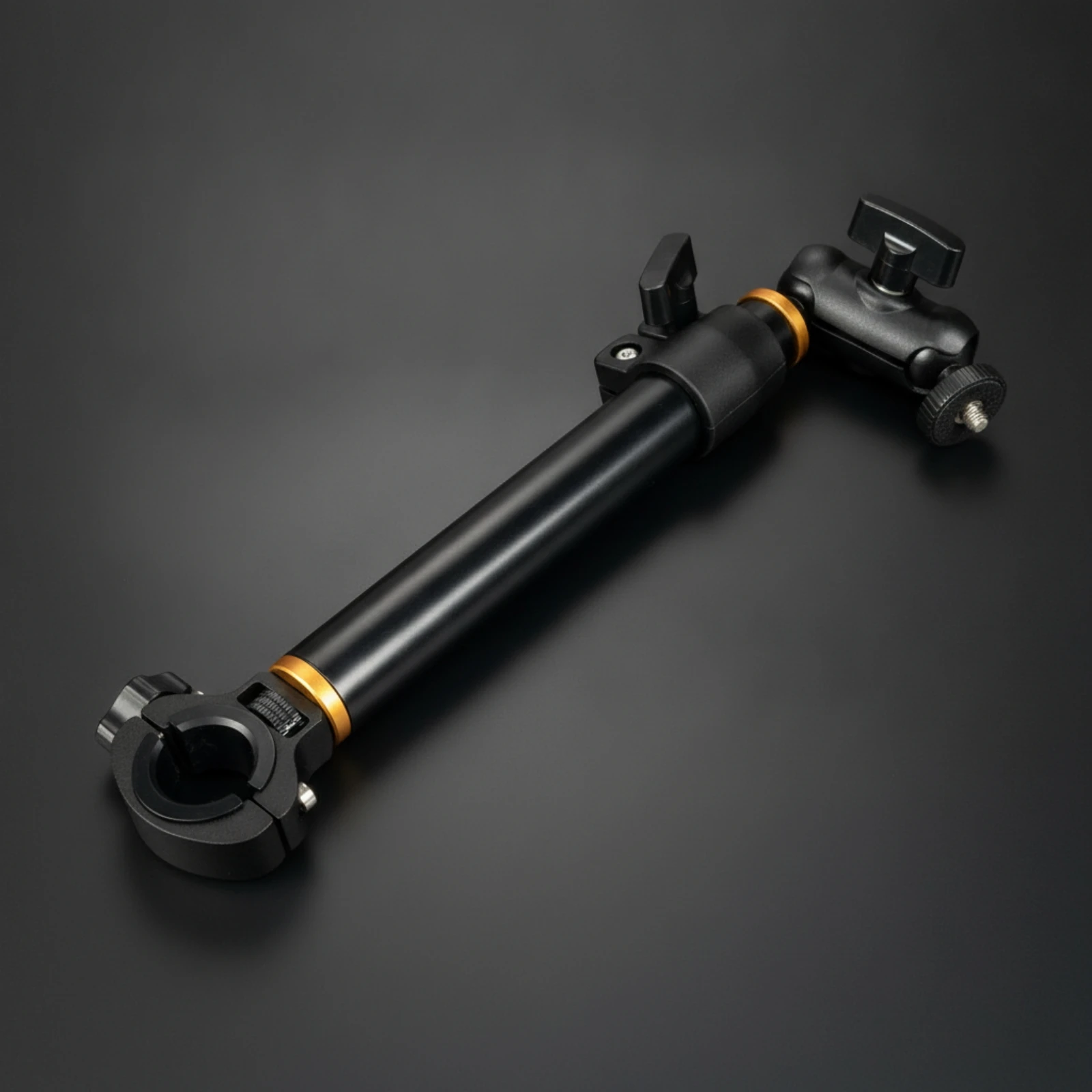 Telescopic Arm with Clamp Long-Lasting Handlebar Extender with Single Clamp Bike Handlebar Extender Heavy Duty Mount Easy To