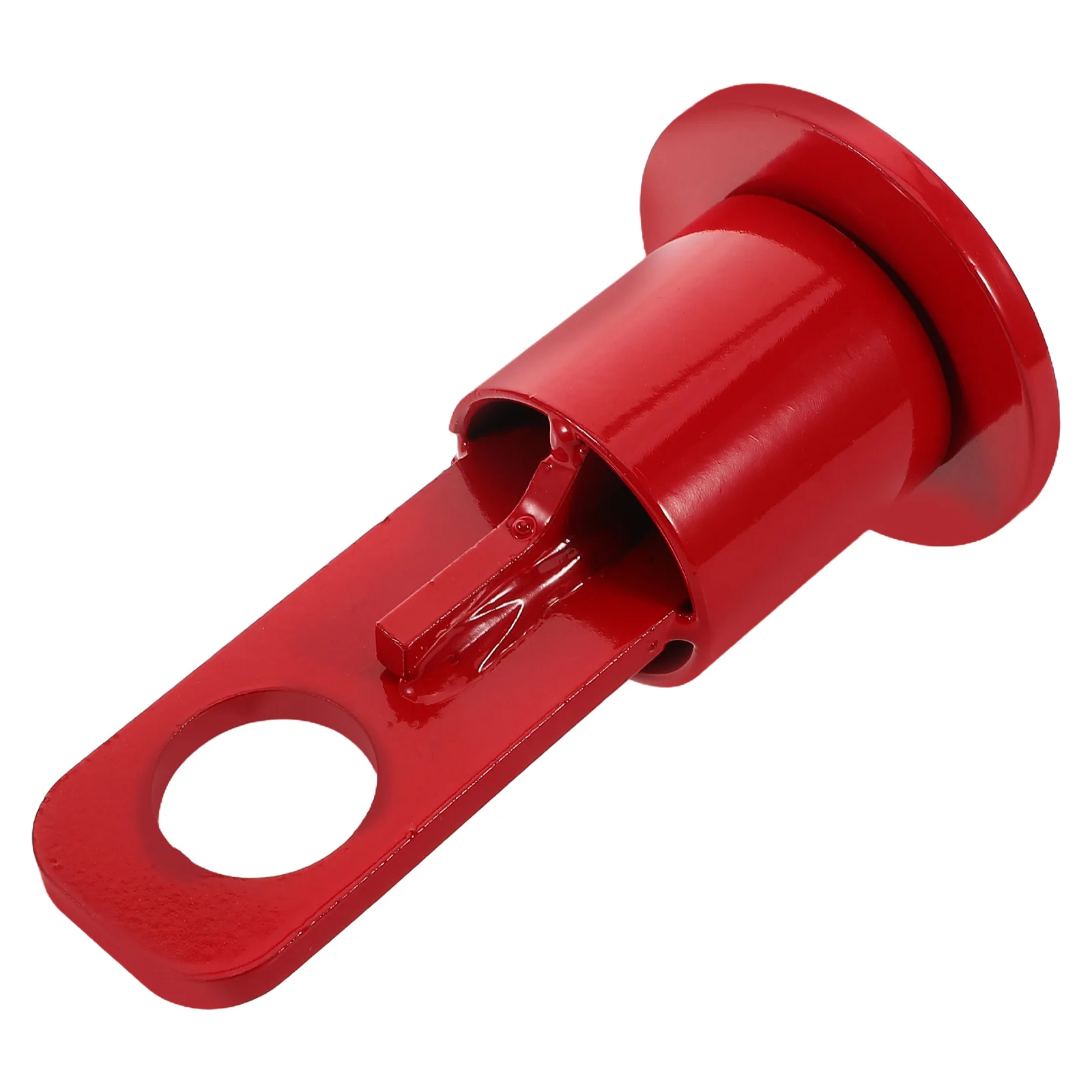 

Heavy Duty Red Trailer Hitch Tow Hook Universal Fit Gooseneck Tractor Bucket Mount Bolt On Durable Coupler Stabilizer for Wheel