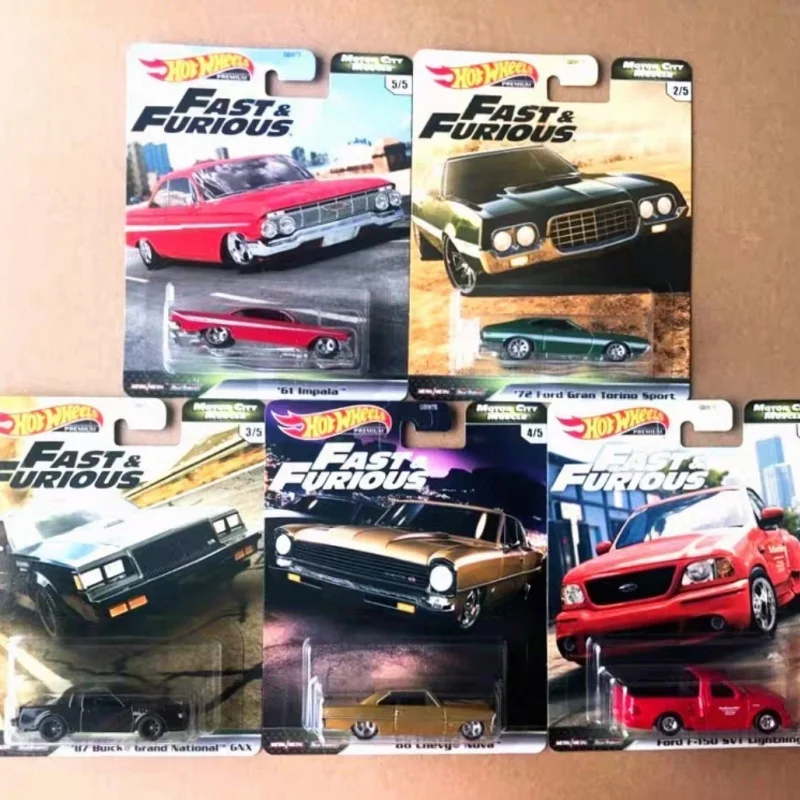 En Stock, Hot Wheels, coche Original, cultura, colección Fast & Furious Serise, decoración de coche de aleación de alta calidad, coche de juguete sorpresa