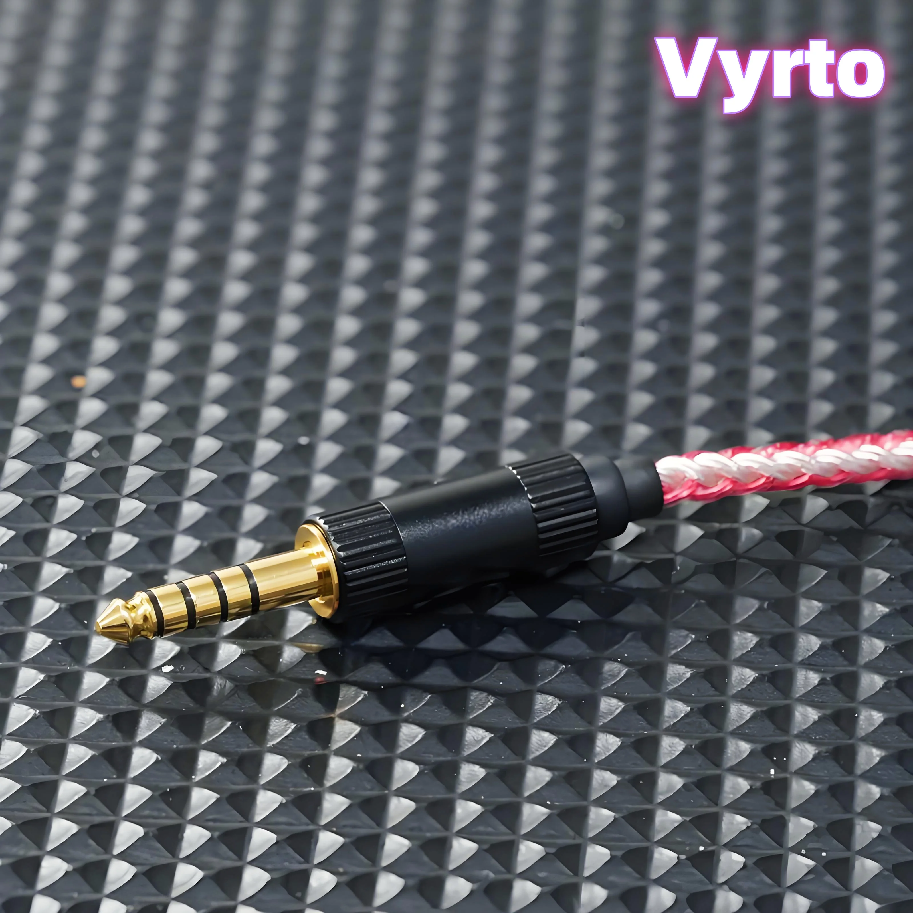 Кабель IEM Vyrto-12, 16-жильный, красный, серебристый, монокристаллический, медный, посеребренный, HIFI-кабель, подходит для A2dc/mmcx/2pin 0,78/imseries