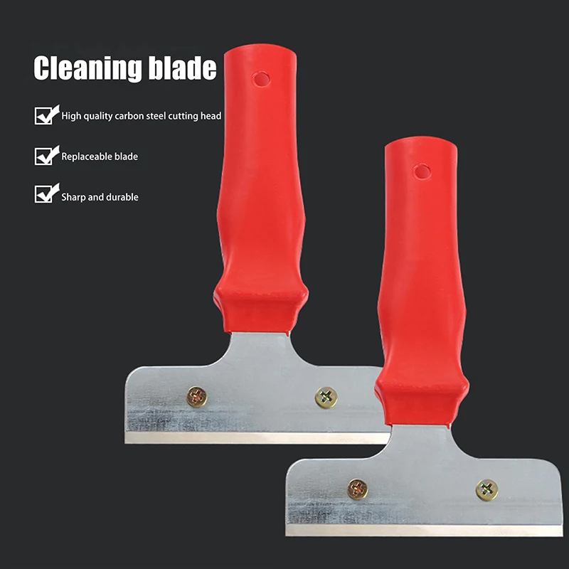 

2Pcs Multi-purpose Clean Scraper With Blade Tiles Wallpaper Paint Floor Scraper Remover Portable Home Spatula Cleaning Tools