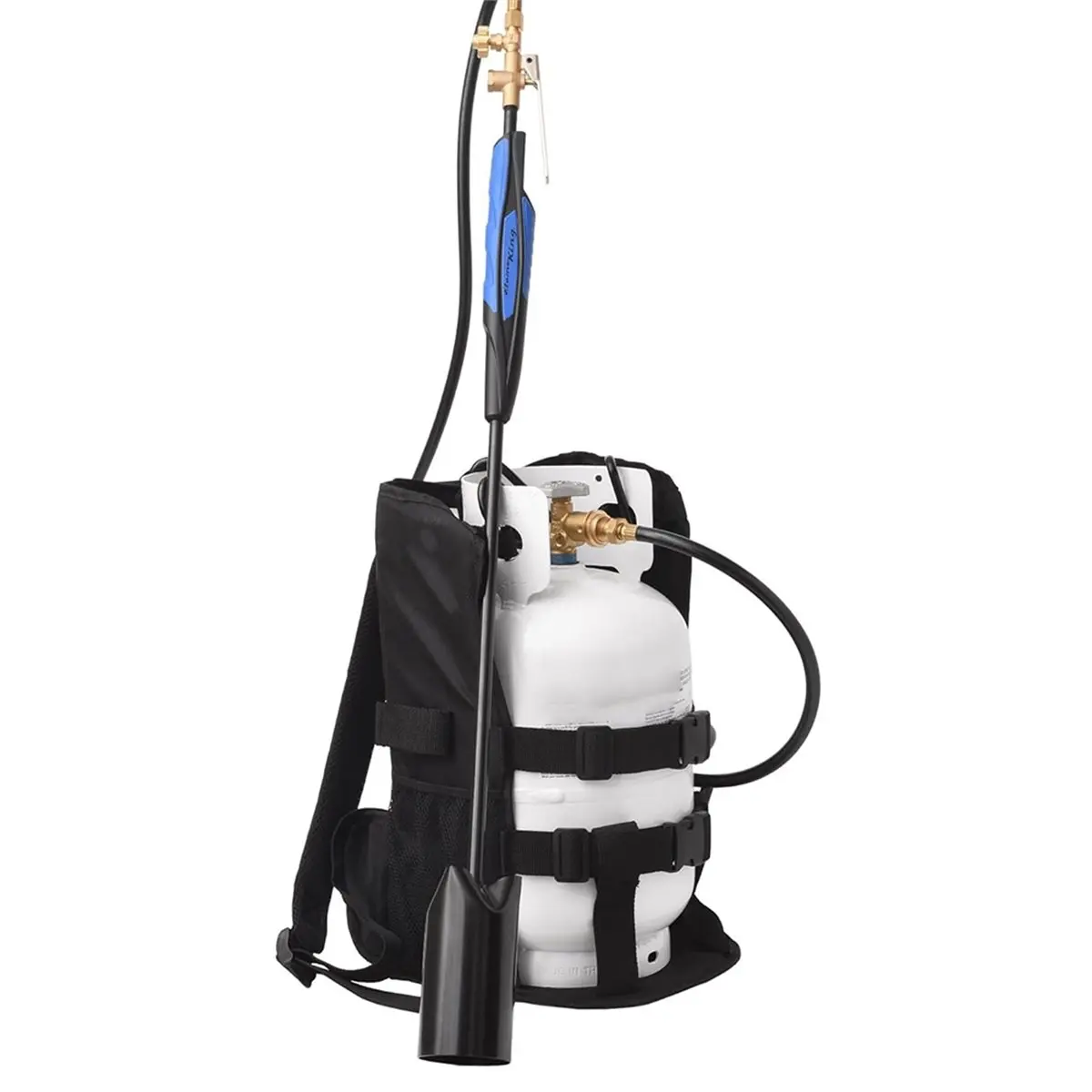 Propane Tank Backpack Carrier for 5LB or 10LB Cylinders - Comfortable Backpack-Style Cylinder Bag