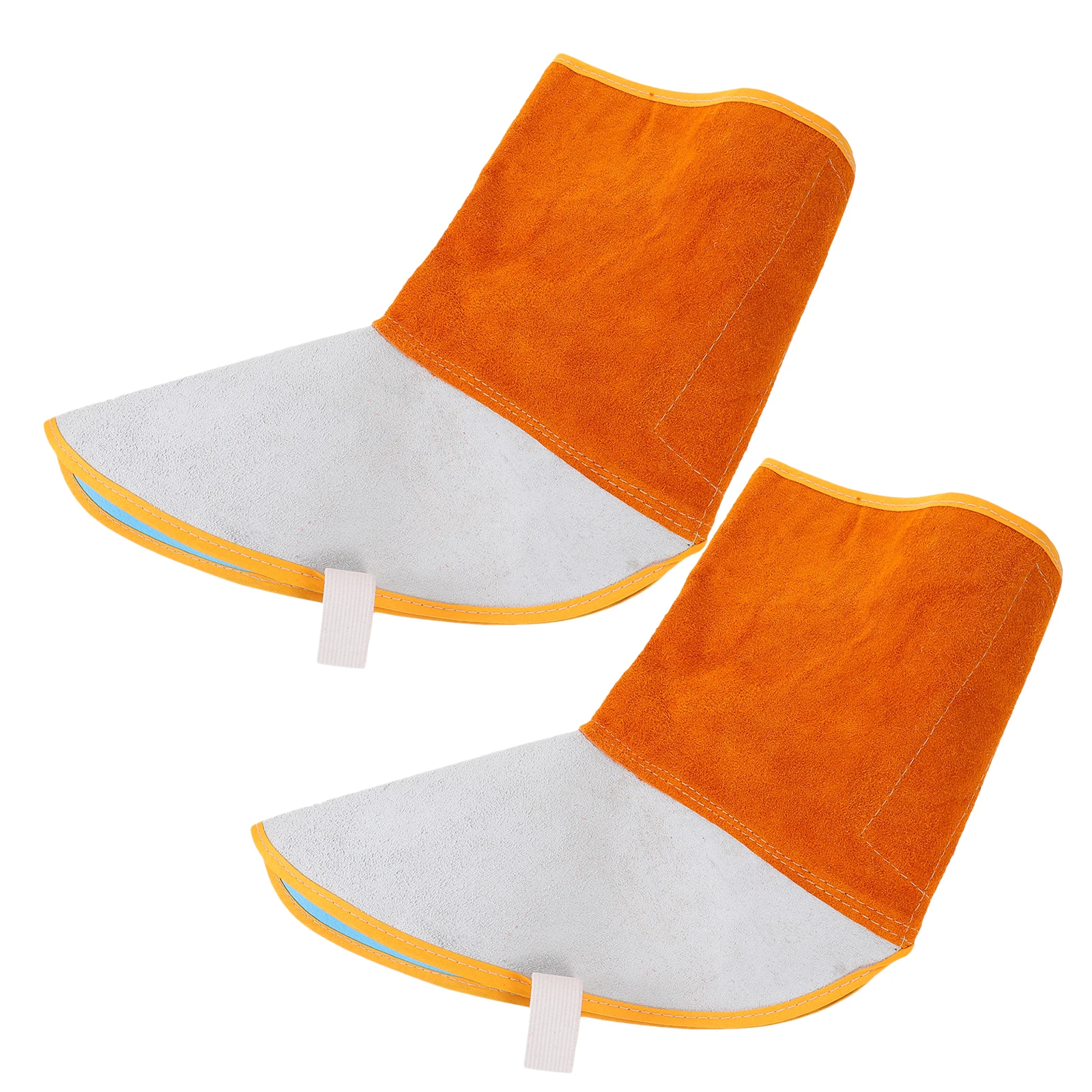 

1Pair Welding Foot Cover Premium Cowhide Flame Retardant Heat Insulating Protective Gear for Spark Splash Abrasion Resistance