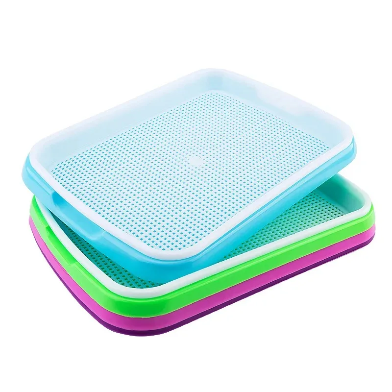 Double layer and multi-functional seedling tray