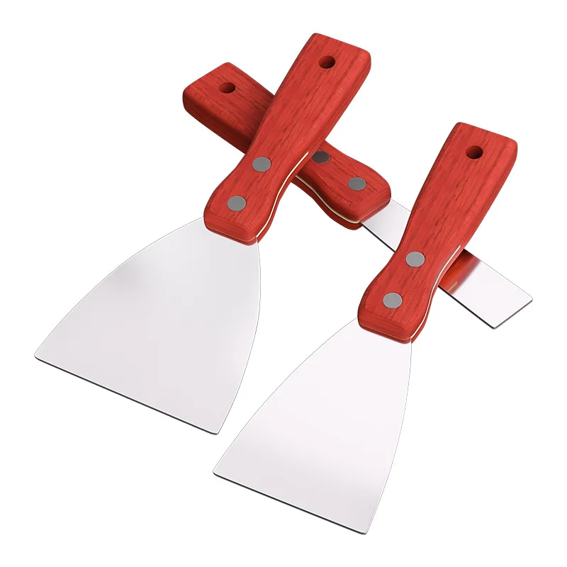 

Stainless Steel Putty Knife Wood Handle 1-6 Inch Professional DIY Wall Repair Tool for Home Improvement Construction Carpentry