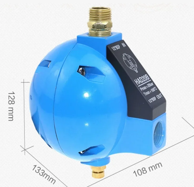 HAD20B Pneumatic screw air compressor spherical Round Ball type floating water dispenser pump gas storage tank drain valve