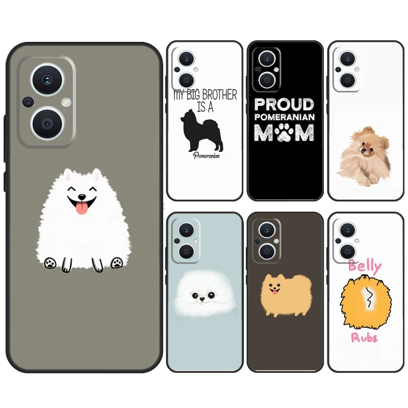 Pomeranian Dog Yoga Case For OPPO Reno 10 8 Pro 4Z 5Z 8T 4 5 6 7 Lite OPPO Find X3 X6 Pro X2 Neo X5 Lite Cover