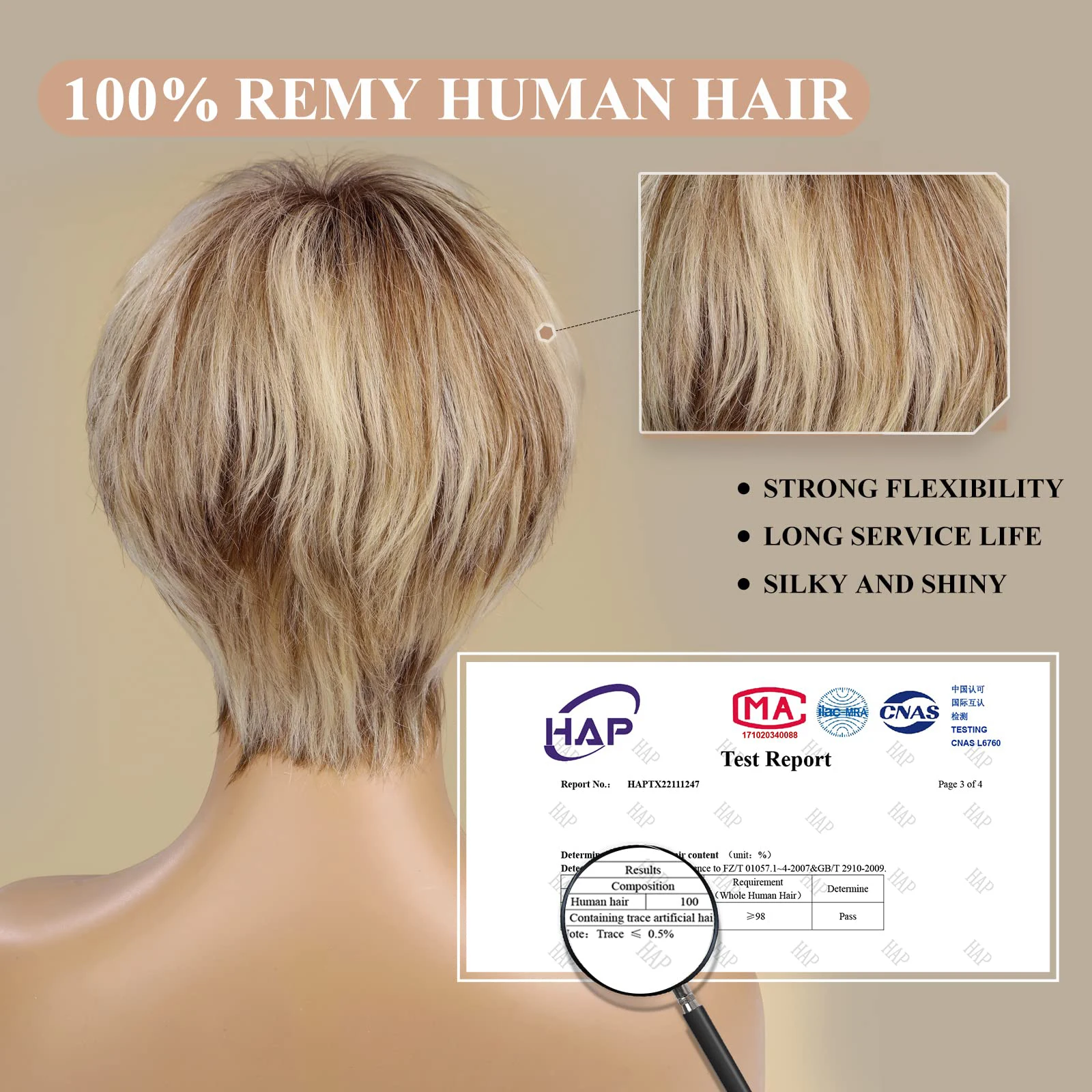 Remy Human Hairs Wig Brown Blonde 13x4 HD Bob Lace Front Wig For Black Woman 100% Human Hair Lace Frontal Short Layered Wig Afro