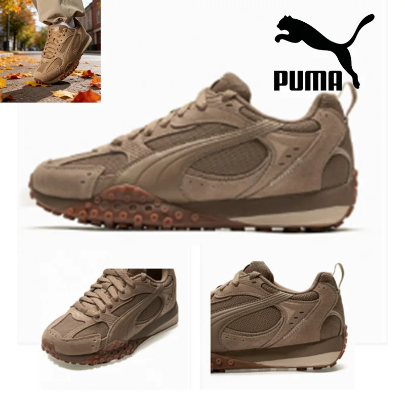 Puma Mid Stylish Comfortable Lightweight Breathable Non Slip Casual Shoes 406818-02