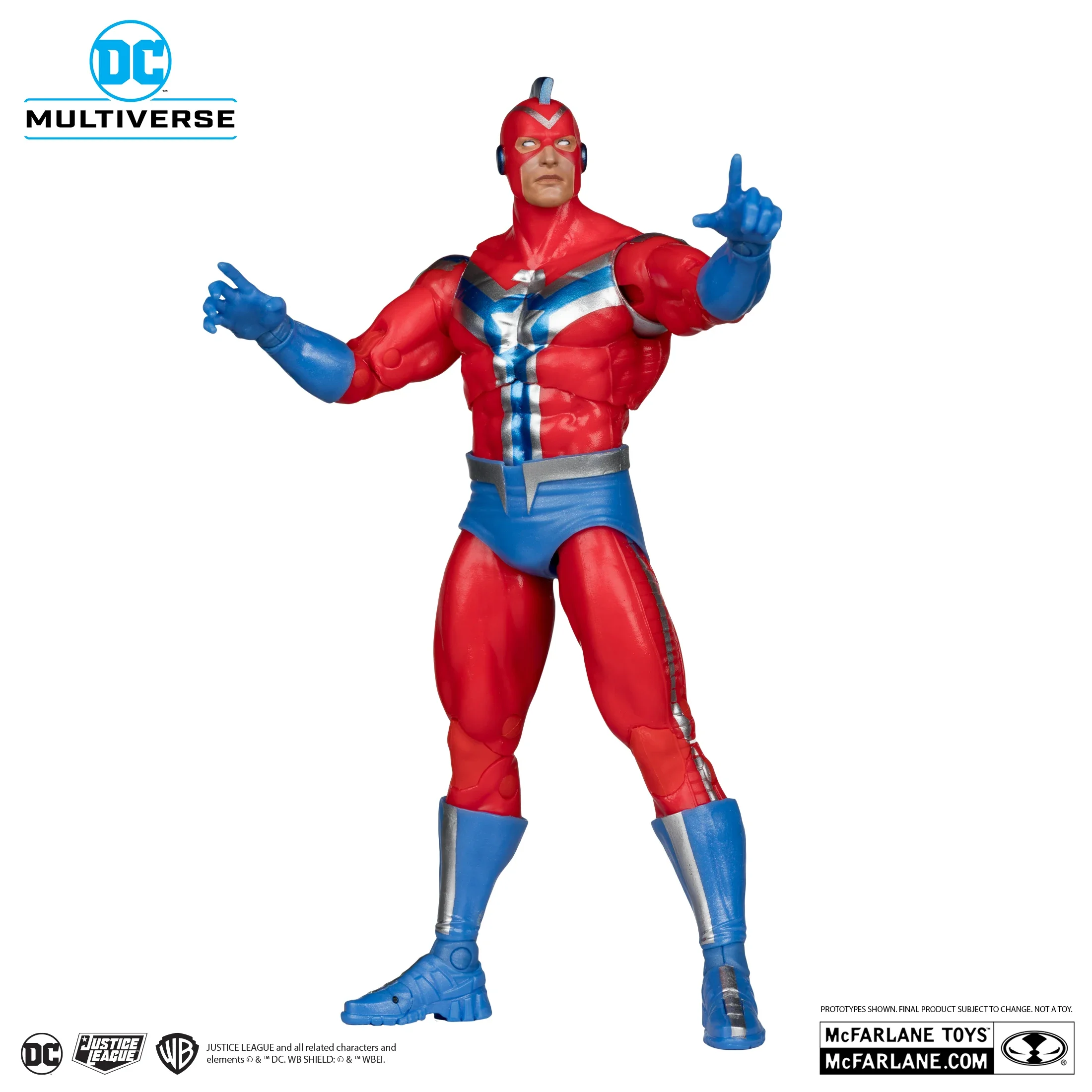 McFarlane Toys Commander Steel JSA 18cm Action Figure DC Multiverse Gold Label figure Garage Kit Model