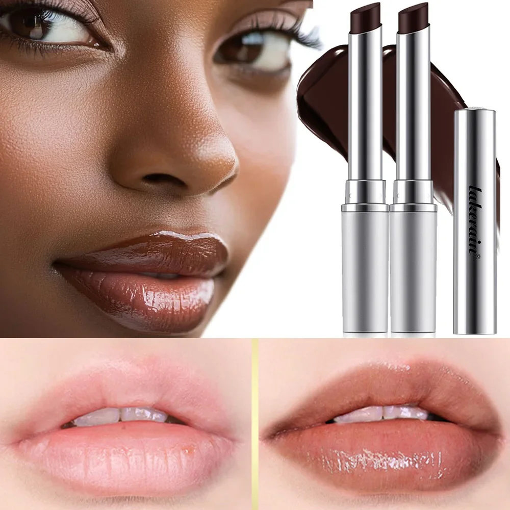 Black Honey Tinted Lipstick Moisturizing Black Colorless Lip Balm Long Lasting Lipgloss Plumper Nourish Makeup Lip Care Cosmetic