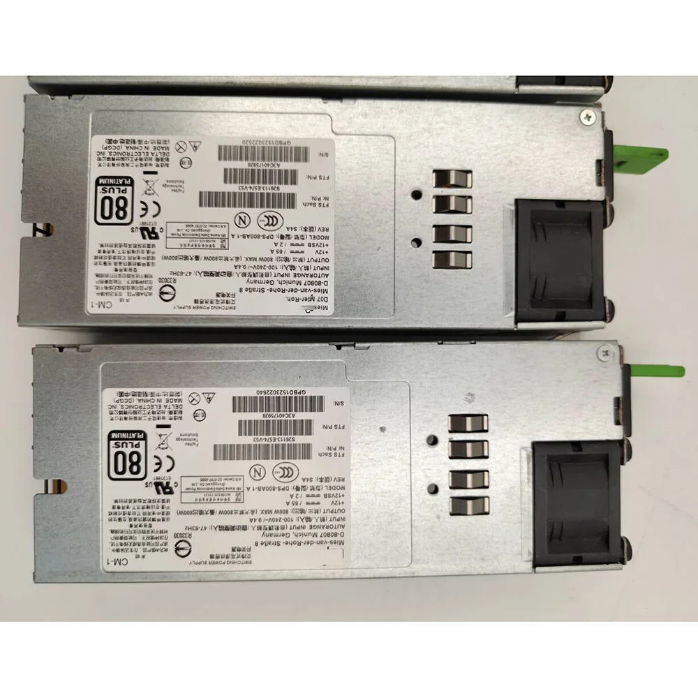 1PCS สําหรับ FUJITSU 800W S26113-E574-V53 DPS-800AB-1 A