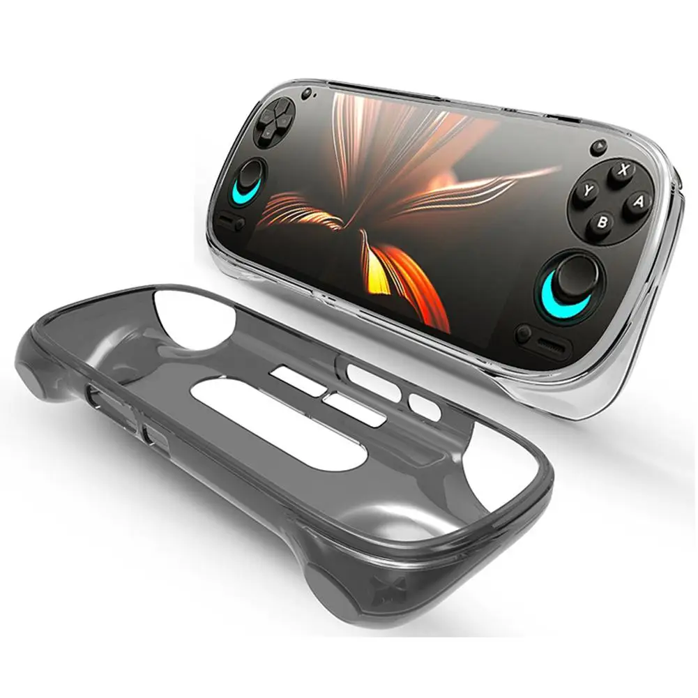 Retroid Pocket 5 Shell RP5 Tpu givré poignée souple résistant à l'usure étanche, housse de protection Anti-chute pour Console de jeu ﻿