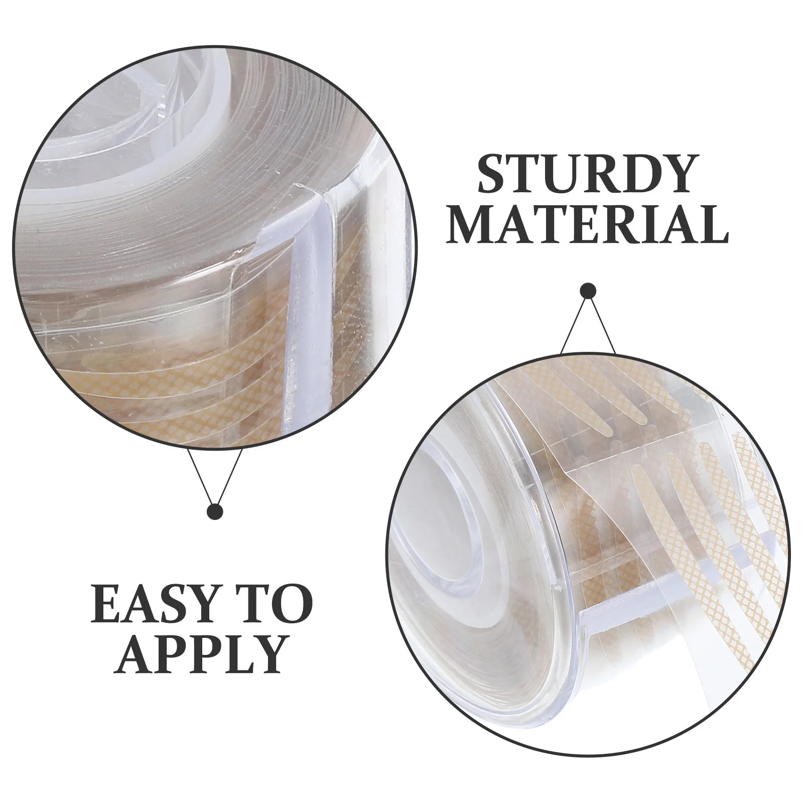 600Pcs 이중 눈꺼풀 테이프 섬유 피부 색상 보이지 않는 경량 편안한 눈꺼풀 스티커 자연 눈 메이크업