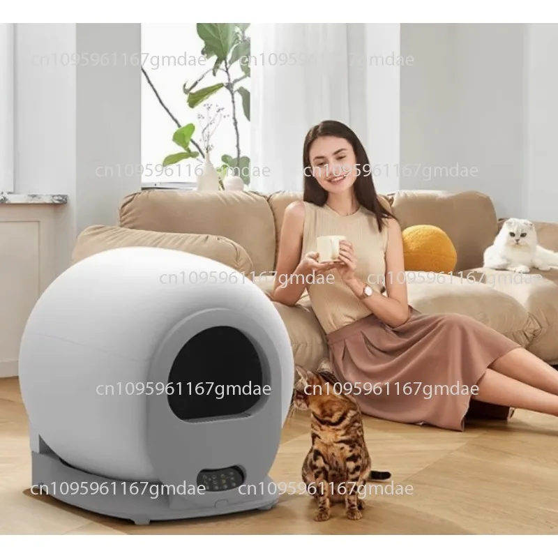 

Smart cat toilet pet smart cat litter box small size large capacity APP control intelligent control
