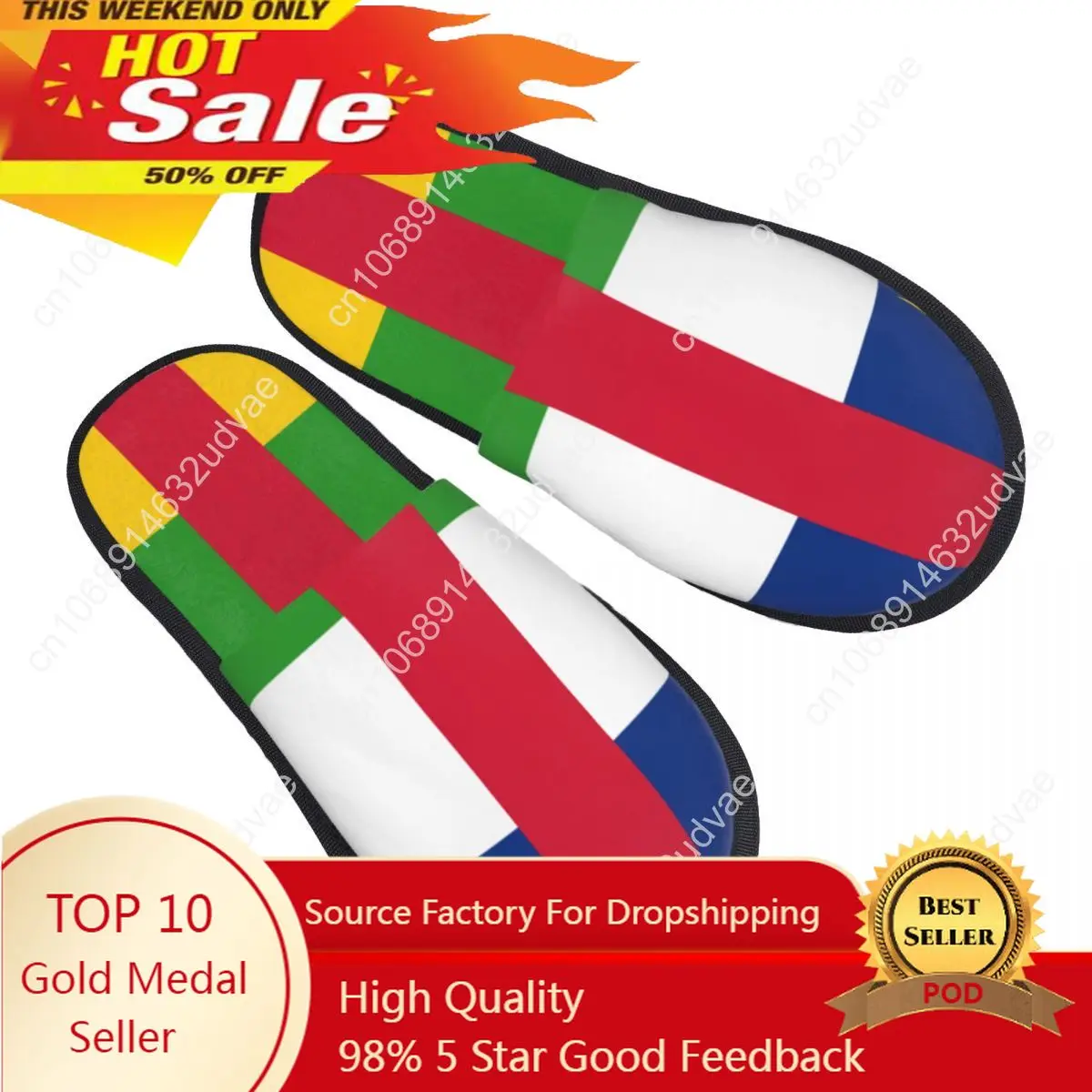 

Flag Of The Central African Republic Slipper For Women Men Fluffy Winter Warm Slippers Indoor Slippers