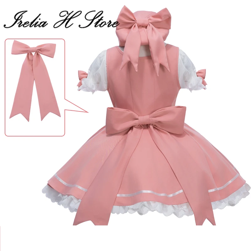 Irelia H sakura Card Captor Sakura disfraz de Cosplay rosa blanco para mujeres cosplays Anime gameble traje