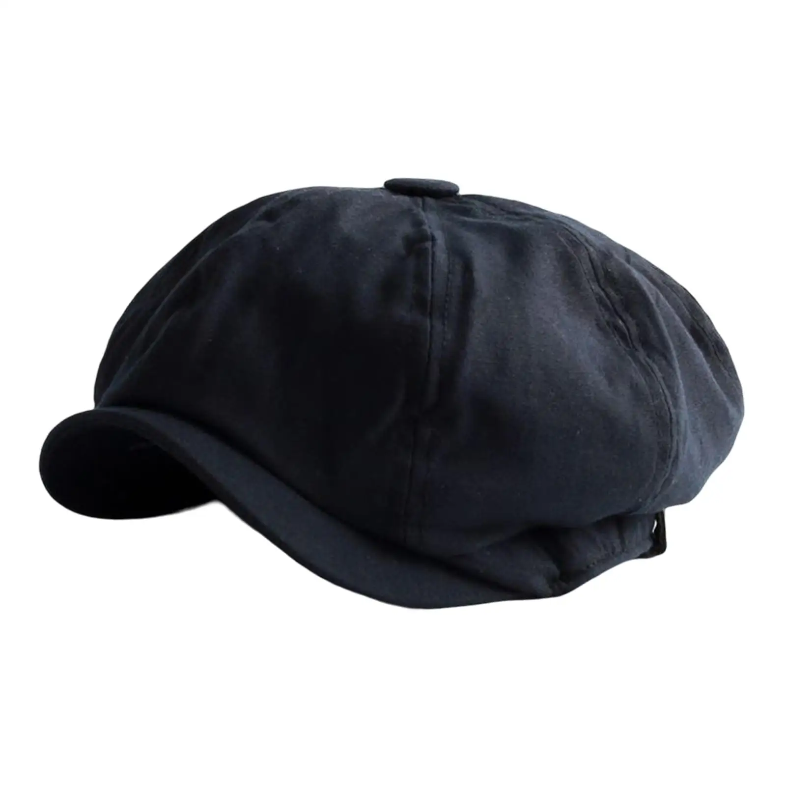 Unisex Herringbone Newsboy Cap for Men Women Classic Beret Hat 8 Panel Octagonal Flat Cap Lightweight Soft Fashionable Outdoor