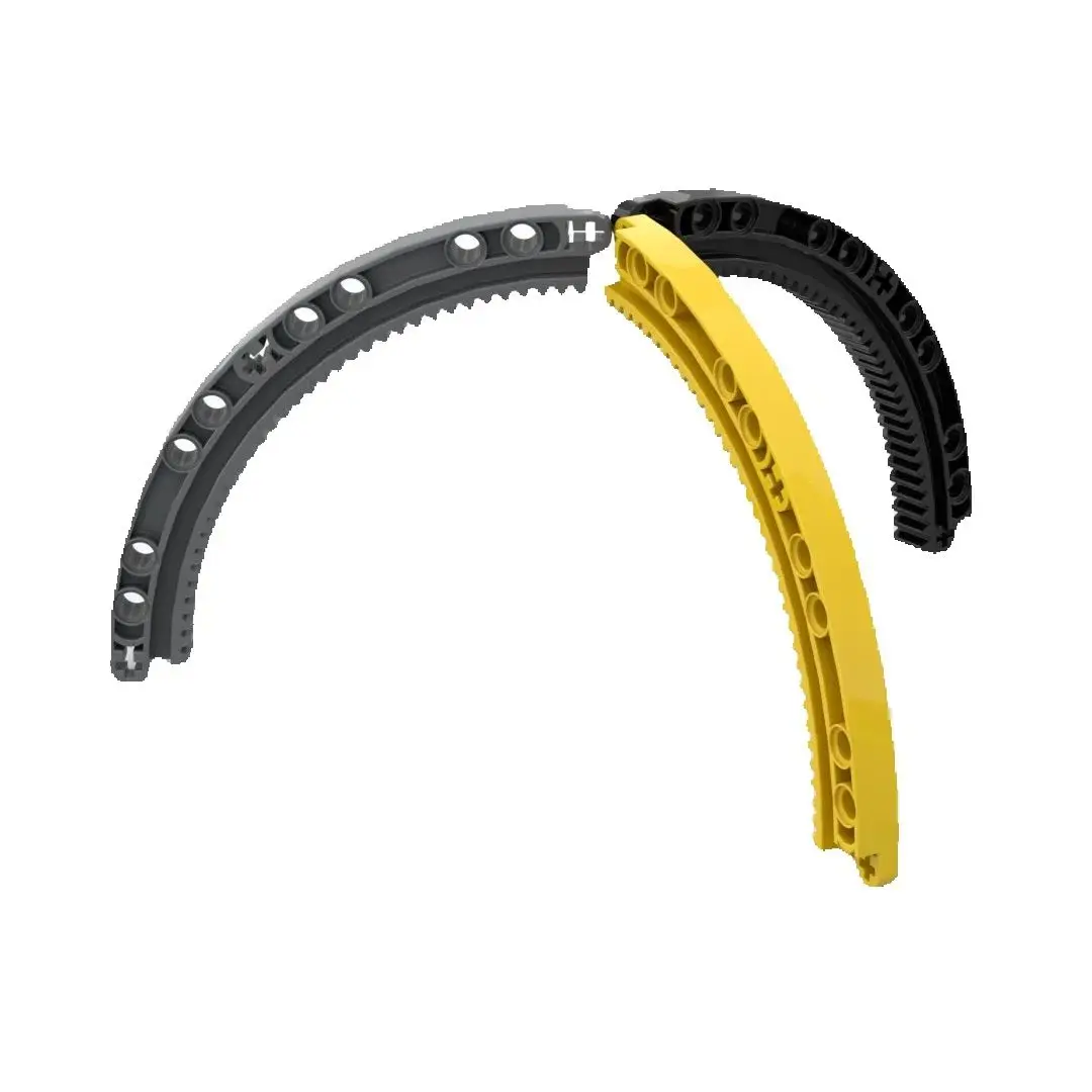 อะไหล่เทคนิค 10 ชิ้น 24121 ชุดเฟืองวงกลม 1/4 วง 11 x 11 35 ฟัน สำหรับตัวต่อ MOC ชุดเทคโนโลยี อุปกรณ์เสริม ของเล่นสำหรับ C