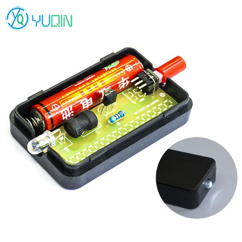 DIY Simple Flashlight Circuit Board with LED Soldering Practice Kit Fun Electronics Project for Beginners (LED, PCB, DIY Kit)