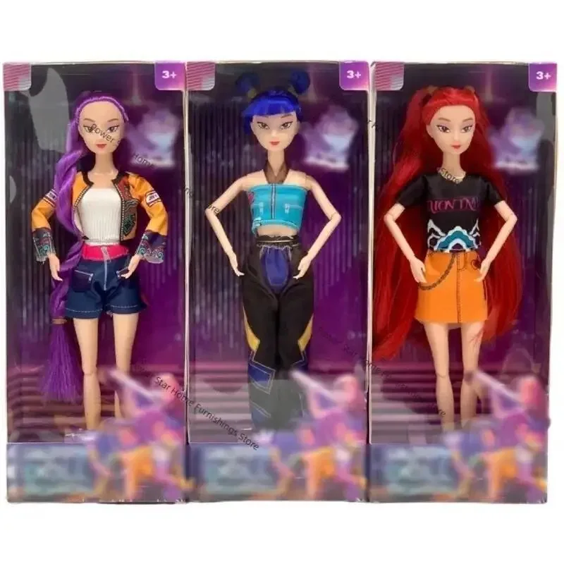 

Виниловая фигурка охотника дьявола Kpop, новая миниатюрная кукла убийца дьявола K-POP, Lumimila Zoey, настольные украшения, декоративные подарки.