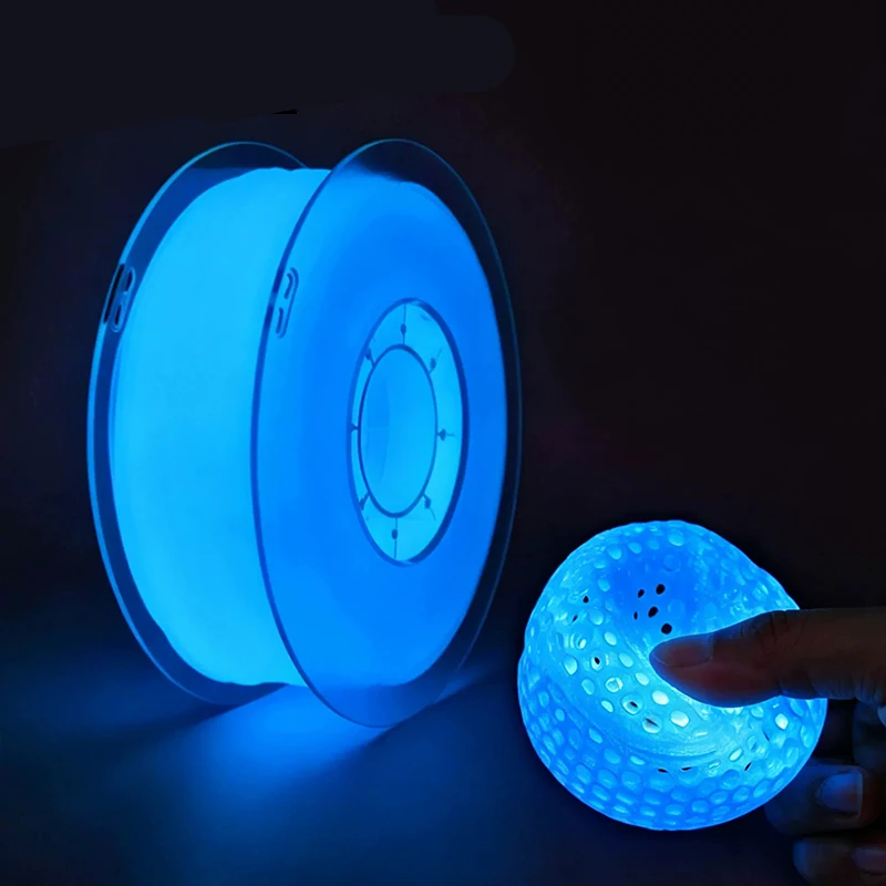 3D Printing Flexible Material Ultra-Durable and Soft TPU Material Flexure Creativity TPU Night Glow 70A 3D Printing