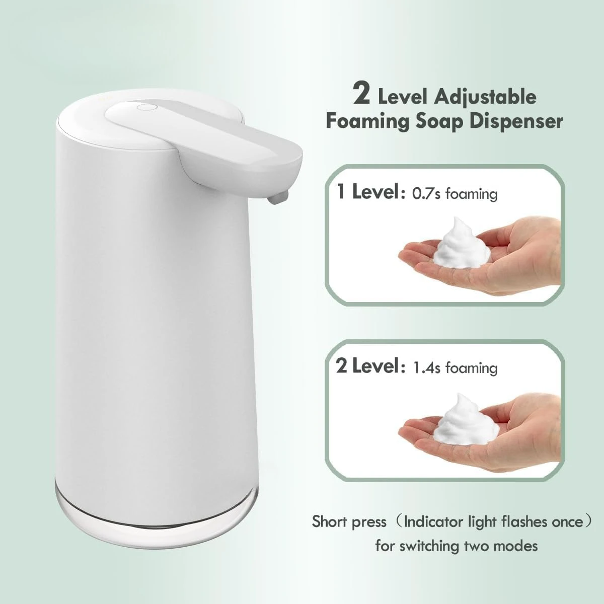 Intelligent Automatic Sensor Soap Dispenser Electric Foaming Machine Contactless Hand Sanitizer Machine