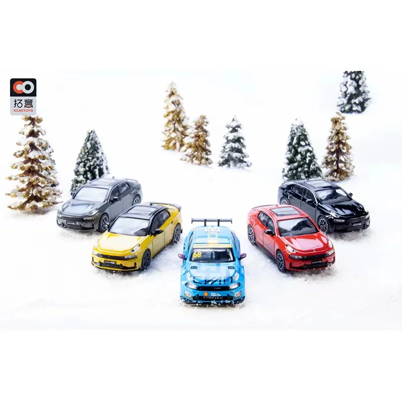 

Литой под давлением масштаб 1/64 Lynk & Co 02 03TCR, модель автомобиля из сплава, Коллекционная игрушка, подарок, сувенир, демонстрационный орнамент