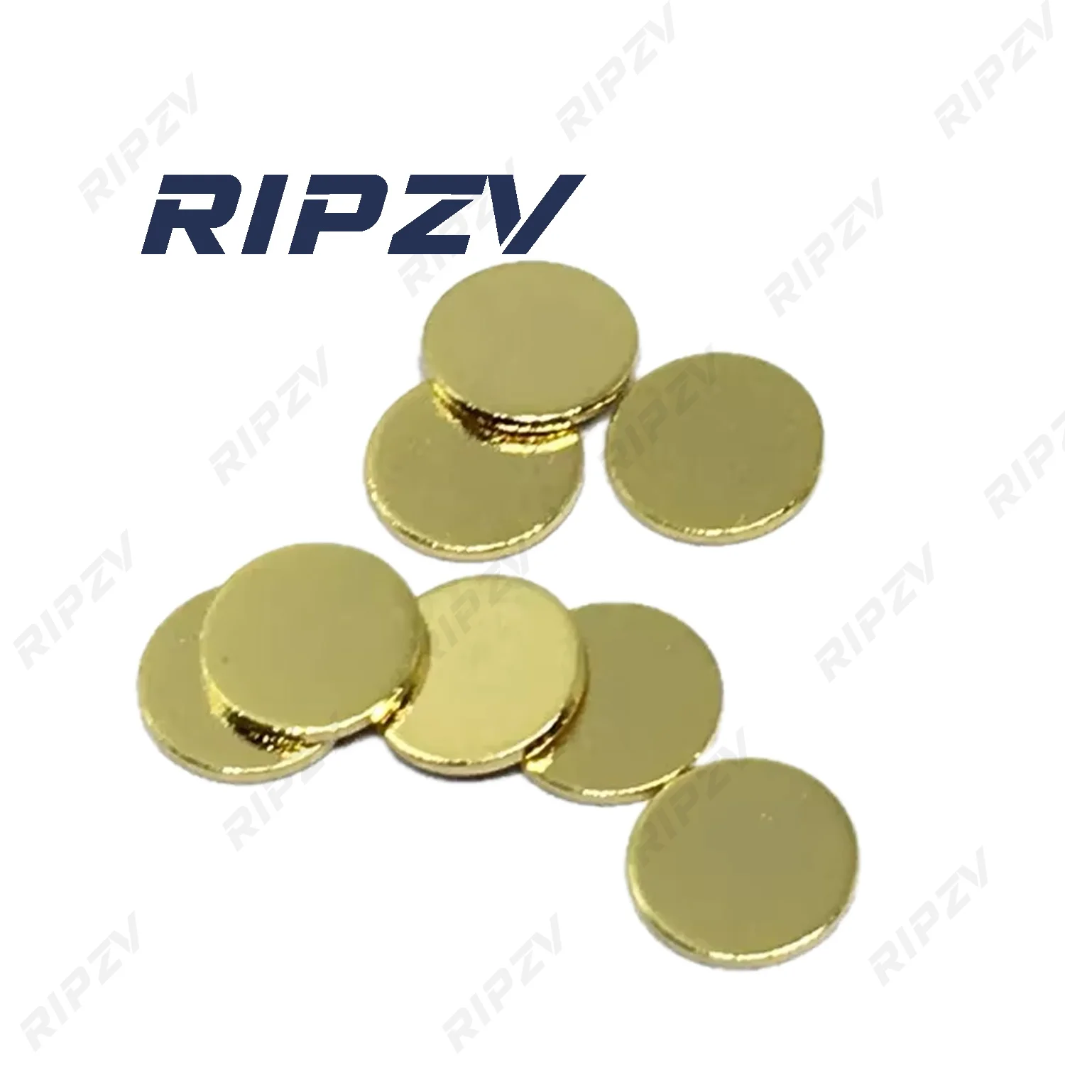 China Factory Custom Brass Metal Stamping Blanks Round Discs 1 2 3 4 5 6 7 8 9mm gold plated round TANGDA pad brass