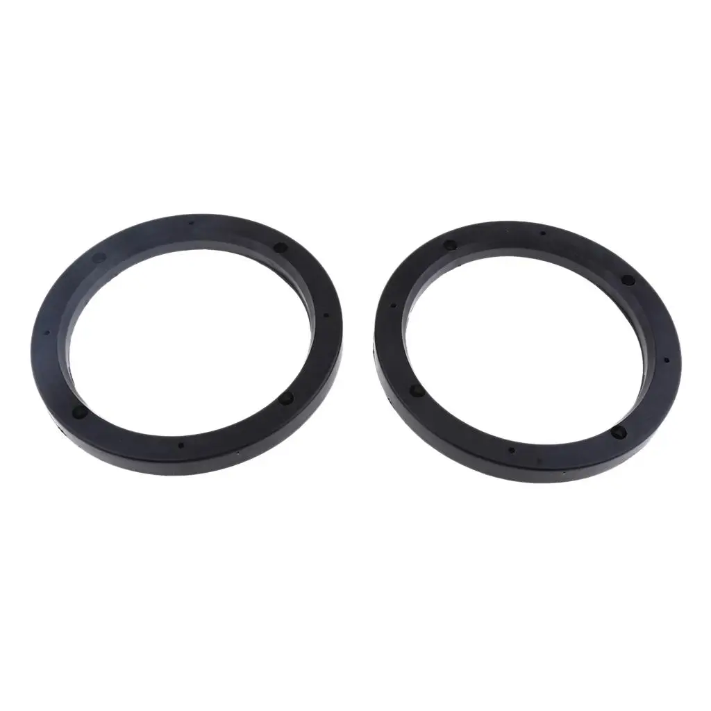 Pair 6.5inch Car Stereo Audio Speaker Mounting Spacer Rings Adaptor