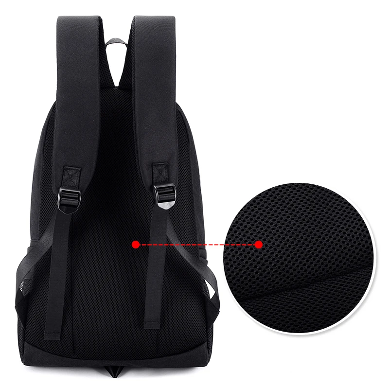 Mochila de moda con carga USB para ordenador portátil, bolsa de pecho para estudiantes, adolescentes, mochilas escolares, bolsa de viaje