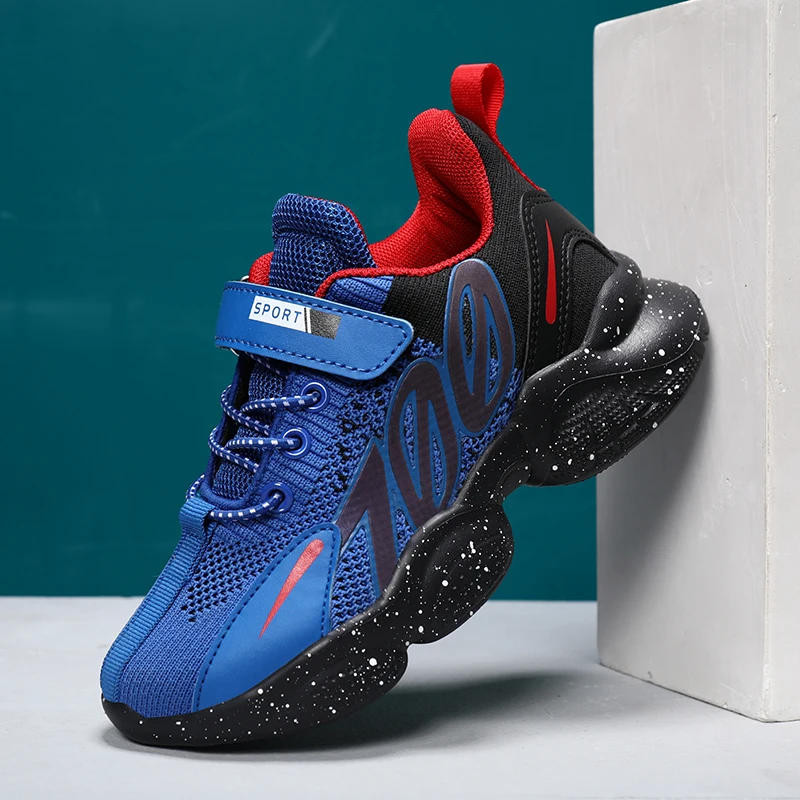 

Popular autumn and winter fashion children's sports shoes, walking shoes, mesh breathable casual shoes