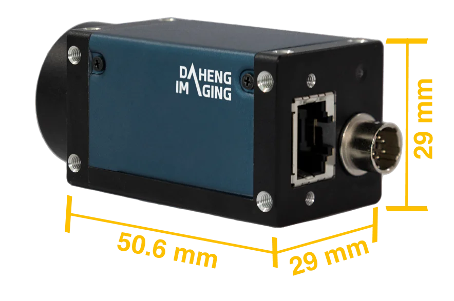 MER2-503-23GC-P MER2-503-23GM-P Machine Vision Inspection Camera 2448X2048 5MP 23FPS Gige POE Global Shutter  Inspection