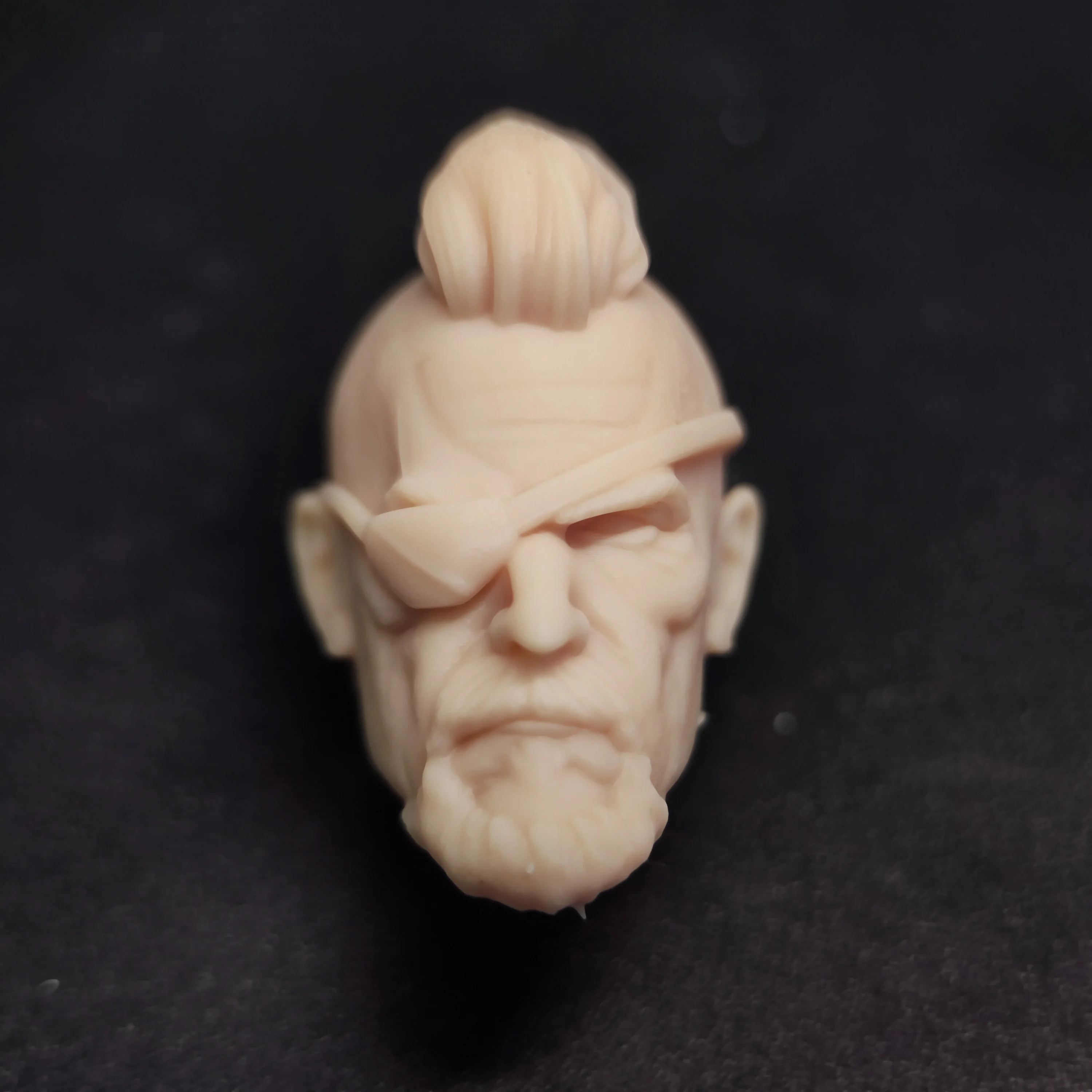 HL1834 DIY Customized 1/18 1/12 1/10 Scale Unpainted Head Sculpt for 3.75