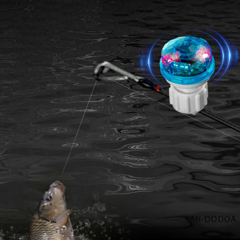 

Fishing Hook Alarm Light Indicator Light Night Fishing Rod Impact Sensor High Sensitivity Sensing Alarm