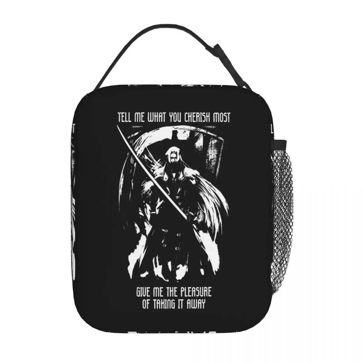 Sephiroth Final Fantasy Insulated Lunch Tote Bag For Picnic Food Storage Bag Portable Cooler Thermal Lunch Boxes