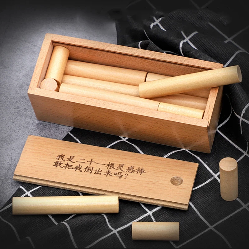 Unlock Wooden Brain Teaser Puzzle Opening Puzzle Box Luban Lock IQ Puzzle Mind Brain Teaser Brain Teaser 3D 3D Wooden Puzzles
