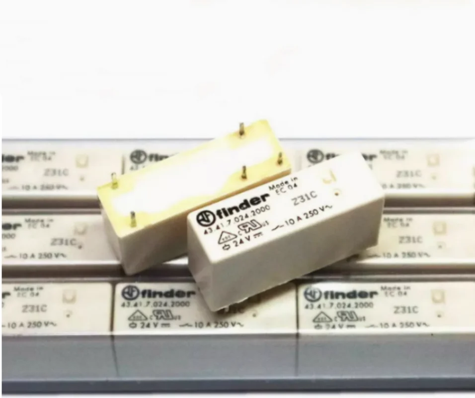 

5pcs 43.41.7.024.2000 10A 24VDC 7.012 relay
